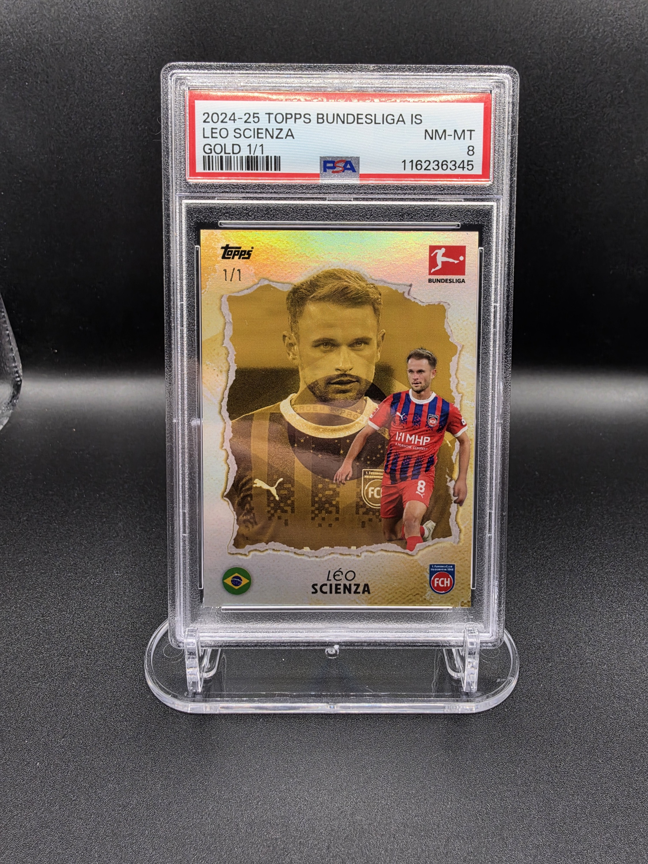 Leo Scienza Topps Bundesliga GOLD 1/1