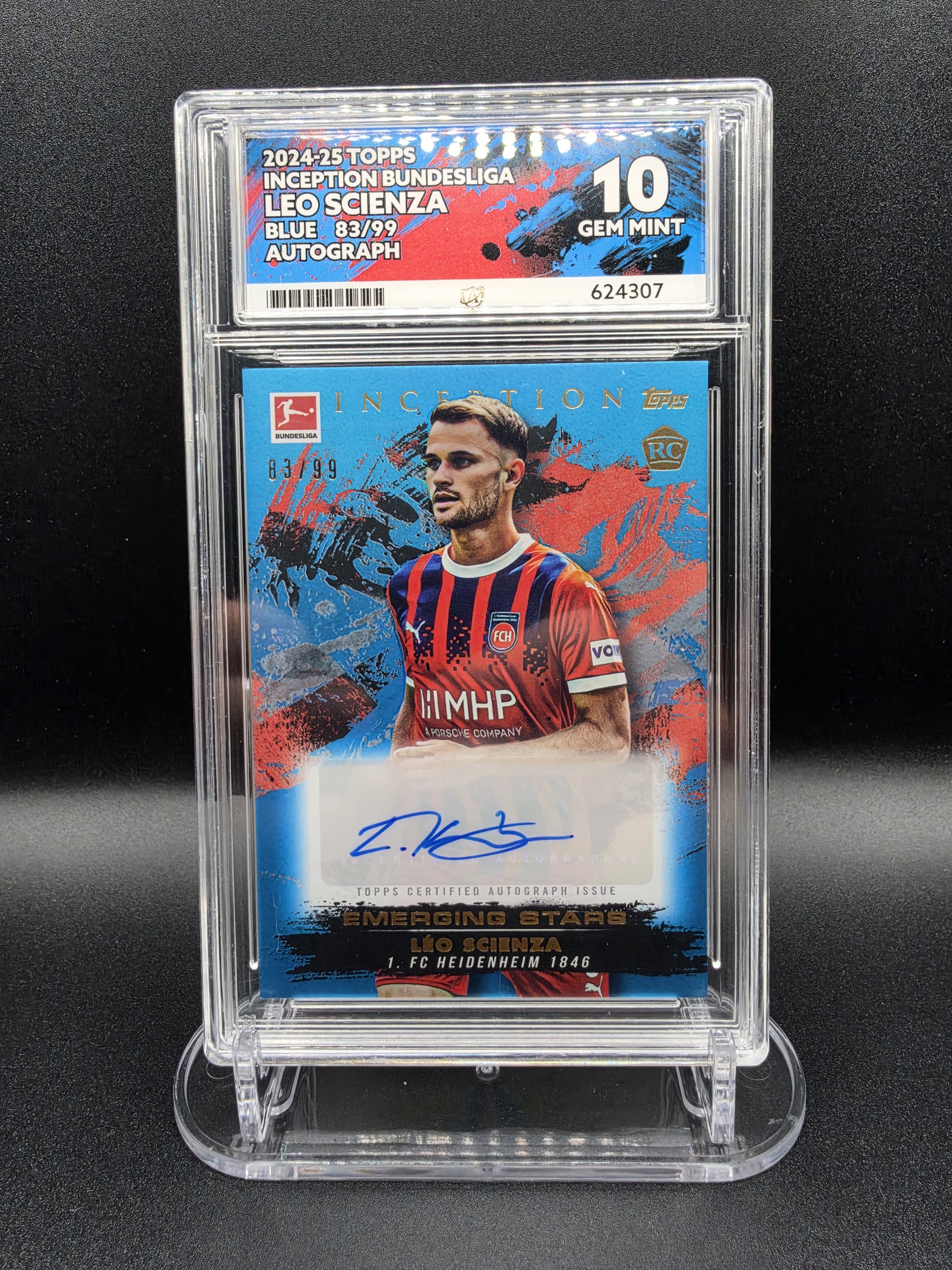 Leo Scienza Inception Bundesliga Blue Auto 83/99